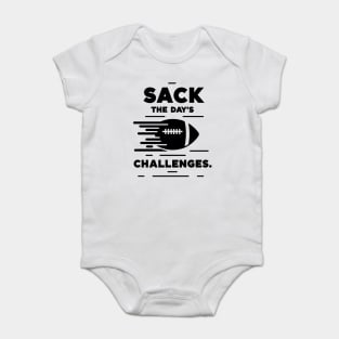 Sack The Day's Challenges Baby Bodysuit
